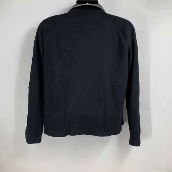 Hugo Boss Men's Piceno Quarter Zip Long Sleeve Knit Cotton Sweater Size L - Picture 2 of 15